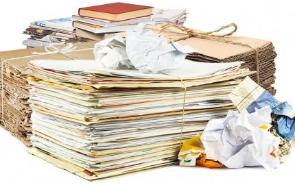 Отходы бумаги и картона. Макулатура